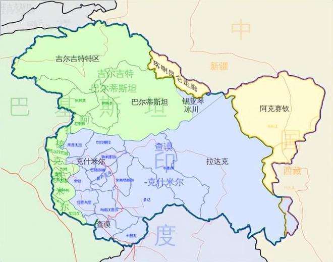 印兵克什米尔阵地